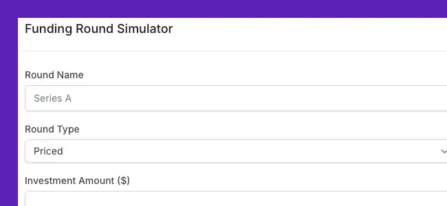Cap Table & Simulator